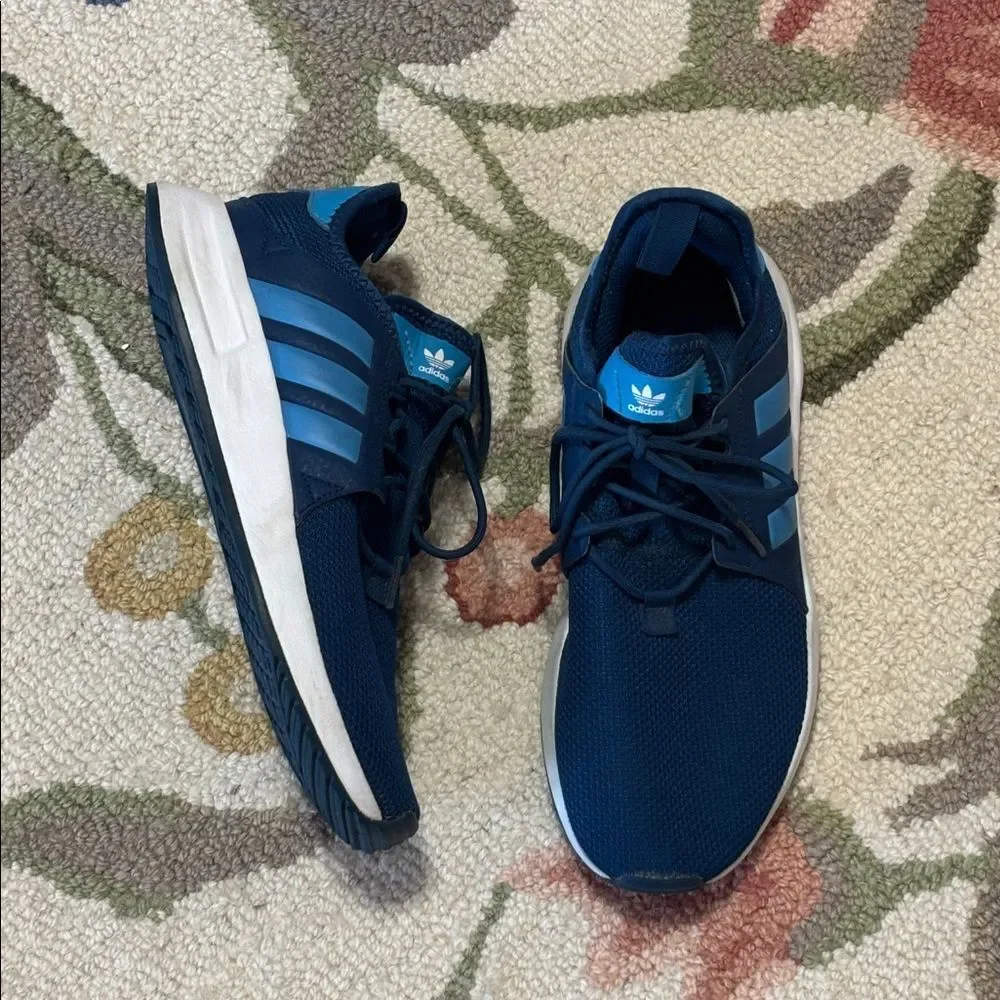 Adidas Men's Blue Sneakers, 5